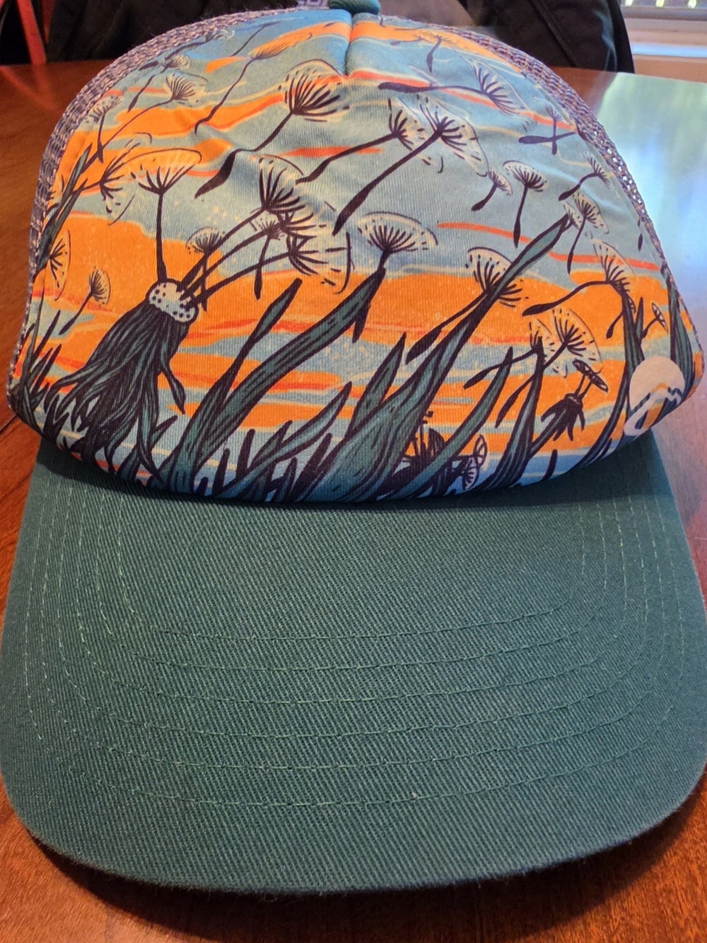 Sunday Afternoons Artist Series Dandelion Trucker Hat One Size